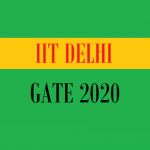 IIT Delhi GATE 2020 gate2016.info