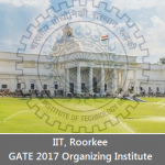 IIT Roorkee GATE 2017 Organizing Institute