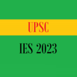 upsc ies 2023