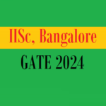 iisc bangalore gate 2024