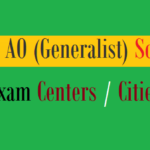 nicl ao generalist exam centers cities