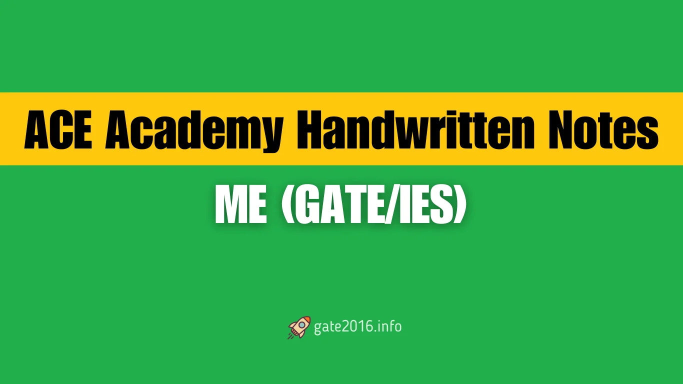 [PDF] Made Easy Handwritten Notes – CS & IT (GATE)