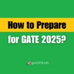how to prepare for gate