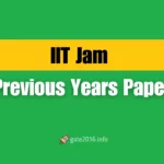 iit jam previous years papers